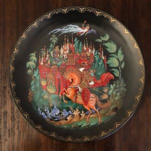 “Ruslan and Ludmilla” 1st Plate, In The Russian Legends Collecrion, Excel. Cond.